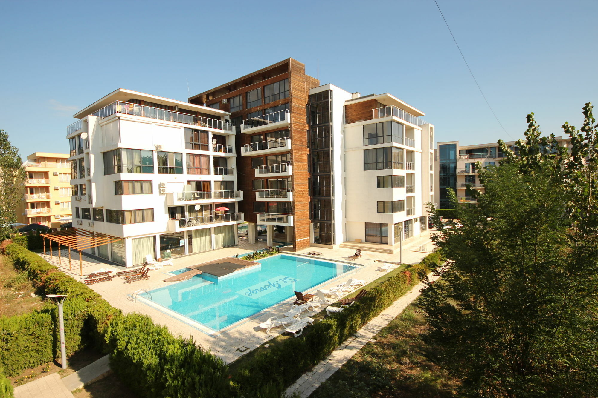 Eden - Menada Apartments Sunny Beach Exterior foto